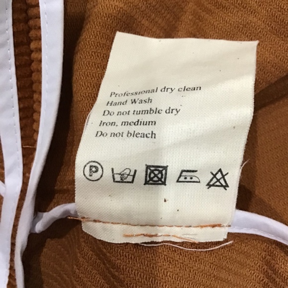 A.W.A.K.E Mode Women Size 36 Octopus Rust Corduroy Jacket Cotton Button Front - Picture 11 of 14